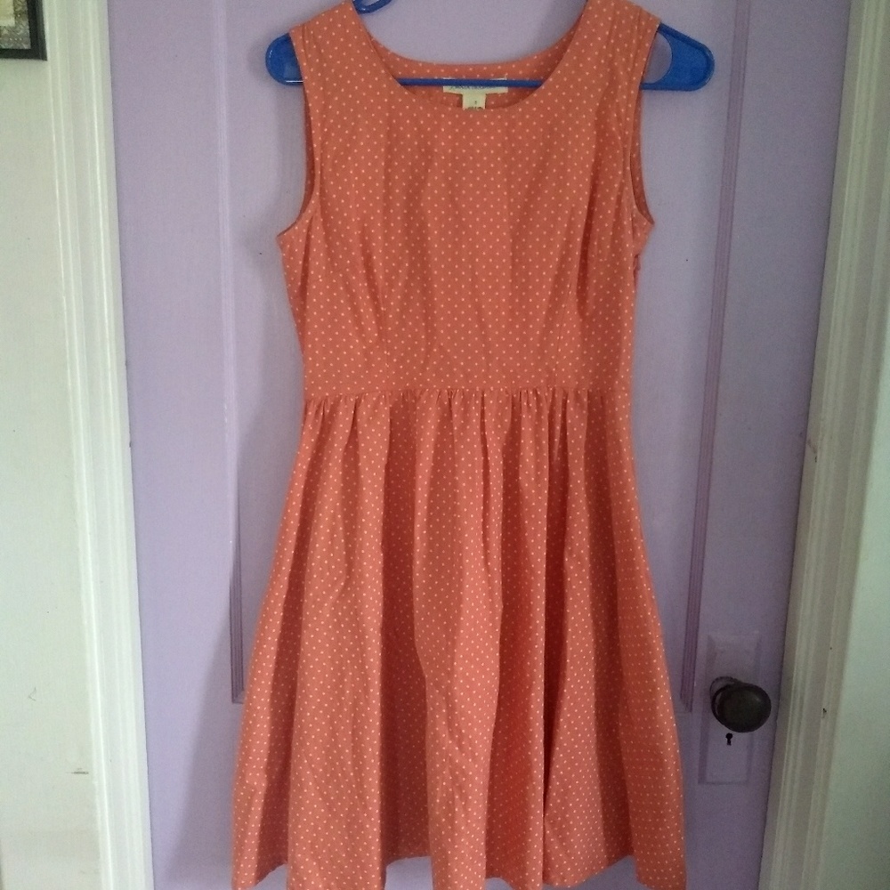 Mata Traders Pink Dot Dress